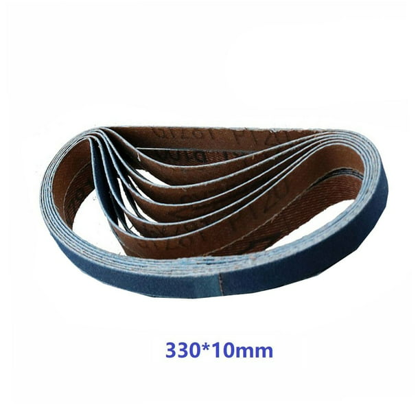 10pcs 2"x72" Sanding Belts 120 Grit Premium Zirconia